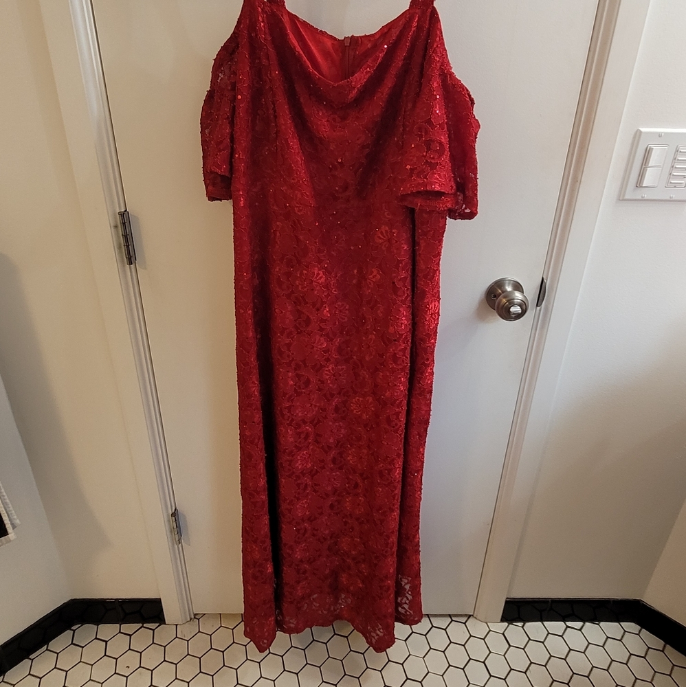 Red Party Dress 2x